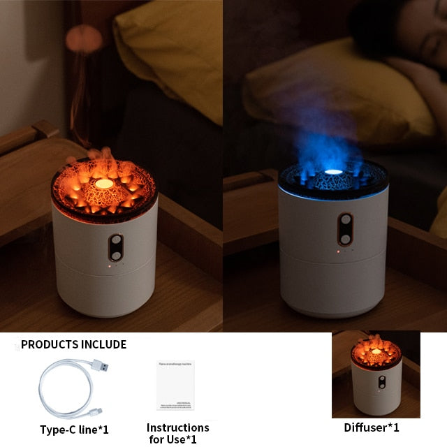 Volcanic Flame Aroma Diffuser