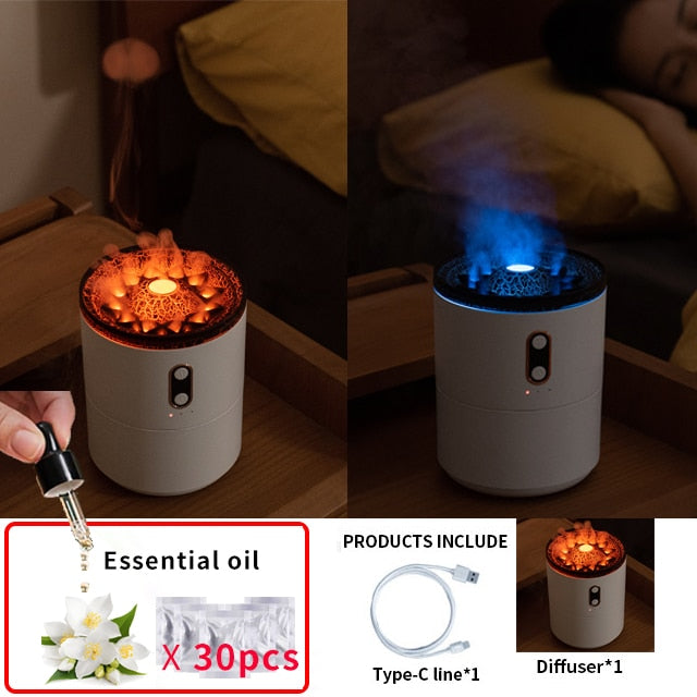 Volcanic Flame Aroma Diffuser